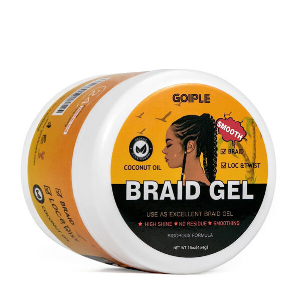 Family size oversized Braid Gel Styling Lock and Twist（454g）