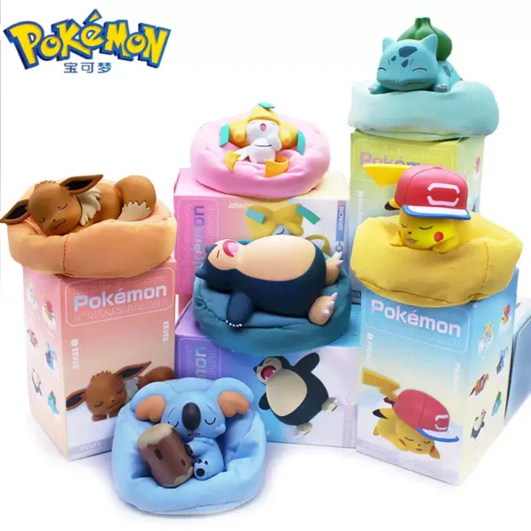 Pokemon Starry Dream Series Sleeping Kawaii  Open Box