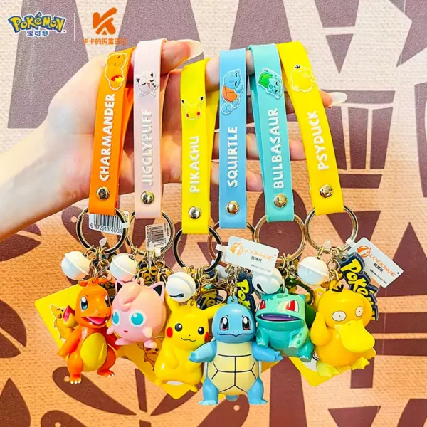Pokemon Keychain – Soft PVC Material
