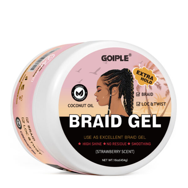 Family size oversized Braid Gel Styling Lock and Twist（454g）