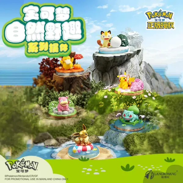Pokemon Series – Natural Wilderness Miniature Scene Figurine